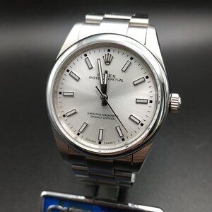 White/Silver Automatic Watch